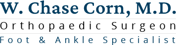 W. Chase Corn, M.D.  Logo